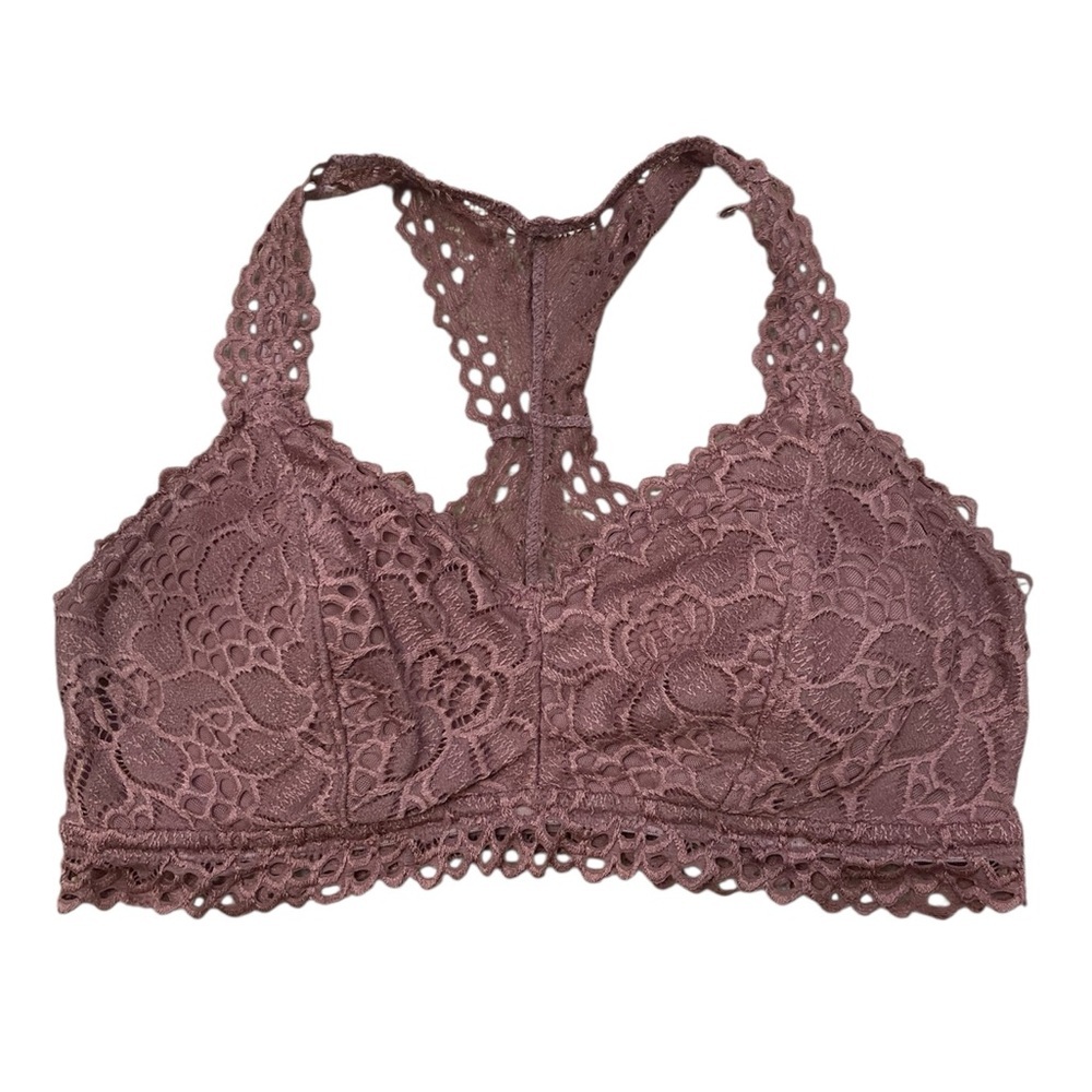 3/$20 Maurices Padded Lace Bralette, Purple, Lightweight, Summer Women’s Medium